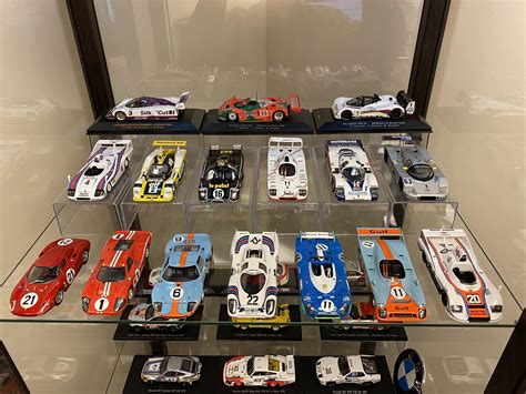 16 of the 30 24 Hours of Le Mans winning cars in my collection. All 1: ...