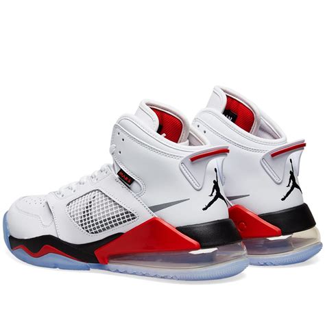 Air Jordan Mars 270 White, Silver & Fire Red | END. (AU)