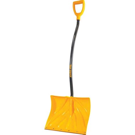 True Temper 18 in. Ergonomic Mountain Mover Snow Shovel-1603400 - The Home Depot