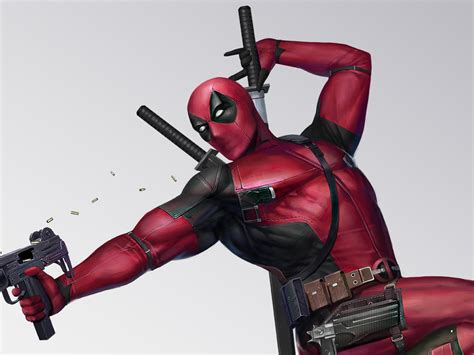 1920x1440 Deadpool With Gun Art 1920x1440 Resolution HD 4k Wallpapers ...