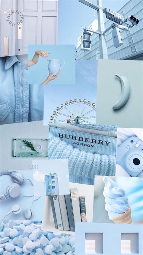 Blue Aesthetic, blue aesthetic, collage, light blue, periwinkle, vsco ...