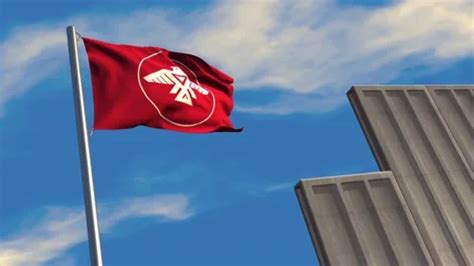 Animated Anishinabek Nation flag waving ... | Stock Video | Pond5