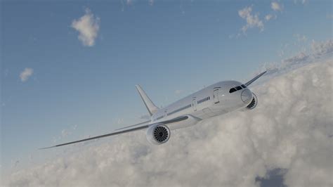 B787-8 3D model | CGTrader