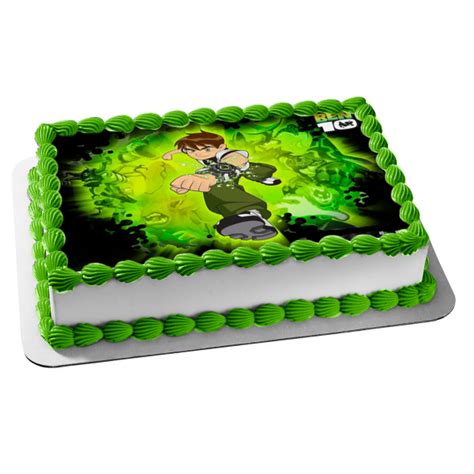 Ben 10 Alien Heros Ben Prime Edible Cake Topper Image ABPID03205 Ben 10 ...