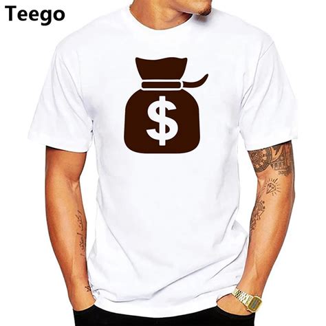 Dollar Money T Shirts Men Personalized Custom Tee 2018 Summer Short ...