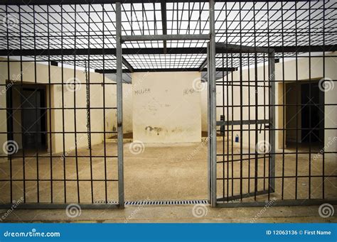 Empty Prison Cage Royalty Free Stock Image - Image: 12063136