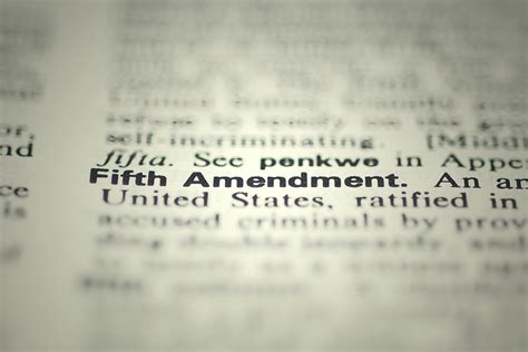 Safeguarding Rights: Fifth Amendment & Due Process