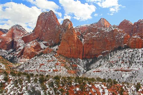 Late Winter In Kolob Photograph by Gordon Hyde - Fine Art America