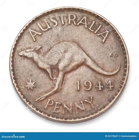 Australian Penny Royalty Free Stock Photography - Image: 33175647