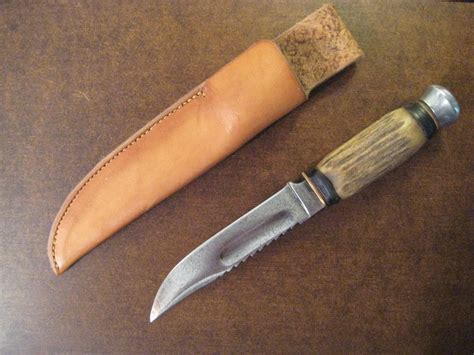 Vintage 1930s L.L. Bean Solingen Germany Hunting Knife with