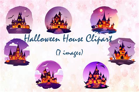 Halloween House Clipart Graphic by Adithye's · Creative Fabrica