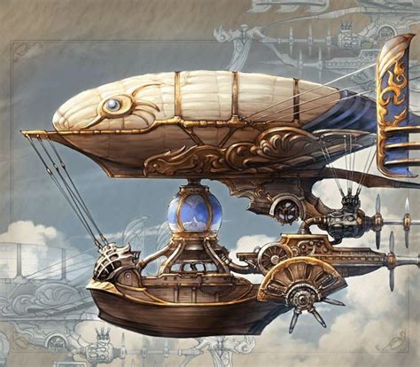 helen warlow on Twitter | Steampunk ship, Steampunk artwork, Steampunk airship