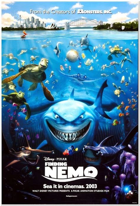 FINDING NEMO 2003 Original 27x40 Advance Movie Poster | Etsy