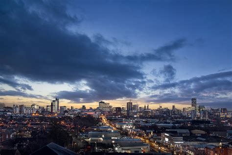 Manchester cityscape at dusk | Property, Cityscape, and Architecture ...