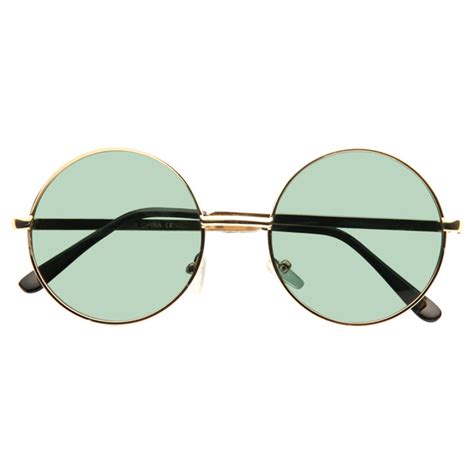 Elton John Style Tinted Lens Round Celebrity Sunglasses – CosmicEyewear