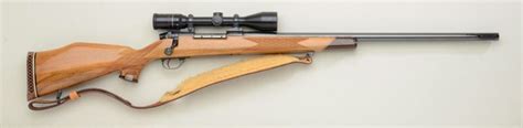 Weatherby MkV, .460 Weatherby magnum cal. bolt action sporting rifle, with select checkered light