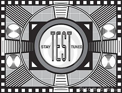 Retro TV Test Pattern | Retro tv, Test card, Old tv