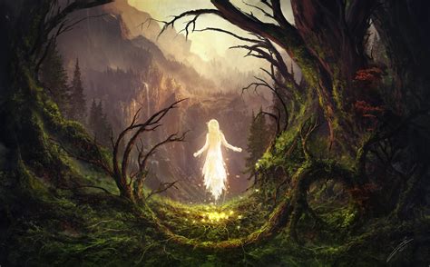 spirits, Artwork, Digital art, Forest Wallpapers HD / Desktop and Mobile Backgrounds