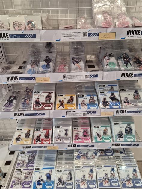 Nikke merch in Ikebukuro Animate : r/NikkeMobile