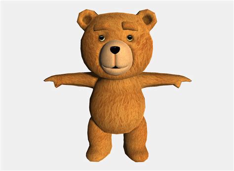 3D Teddy Bear realtime | CGTrader