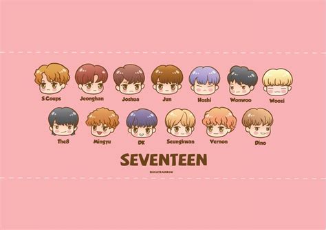 SEVENTEEN FANART twt.biscuitrainbow | Seventeen, Vernon, Kartun