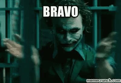 Bravo Joker GIF - Bravo Joker Clap - Discover & Share GIFs | Go team ...