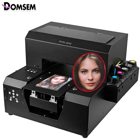 Mini pvc id card Printer machine a4 uv inkjet flatbed digital Fast printing equipment-in ...