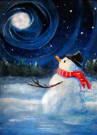 winter scene paintings easy - Google Search | Christmas paintings, Holiday painting, Winter ...