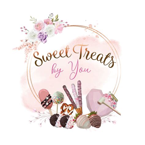 Sweet Treats Logo Design, Heart Breakable Logo, I Customize the Logo ...