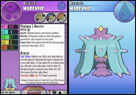 Mareanie by PokemonCMG on DeviantArt