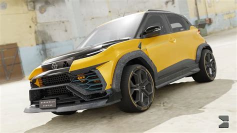 Digitally-modified Tata Punch With a Sporty Body Kit Has Lamborghini Urus-like Appeal: Watch ...