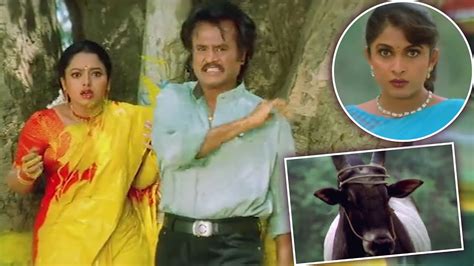 Soundarya & Rajinikanth Interesting Scenes | Today Telugu Movies - YouTube