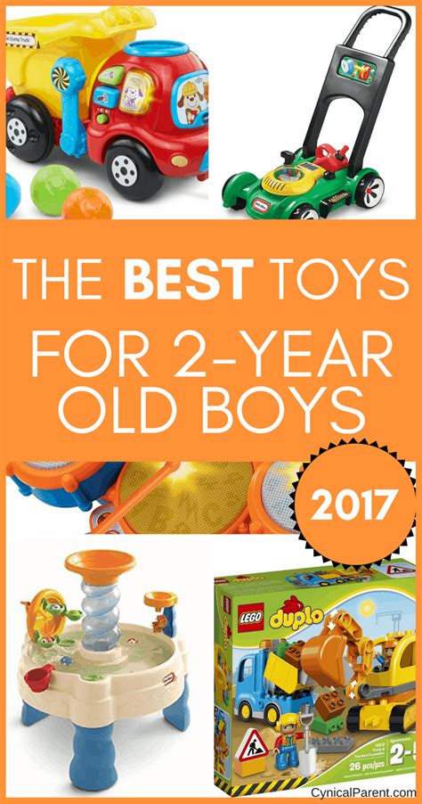 Best Toys for 2 Year Old Boys for the Holidays: 2017 Edition