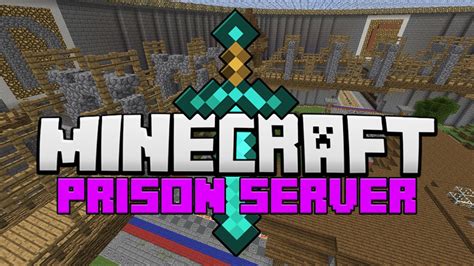 Minecraft: PRISON SERVER! #1 - YouTube