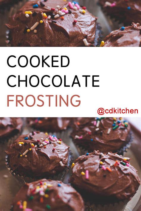 Cooked Chocolate Frosting Recipe | CDKitchen.com