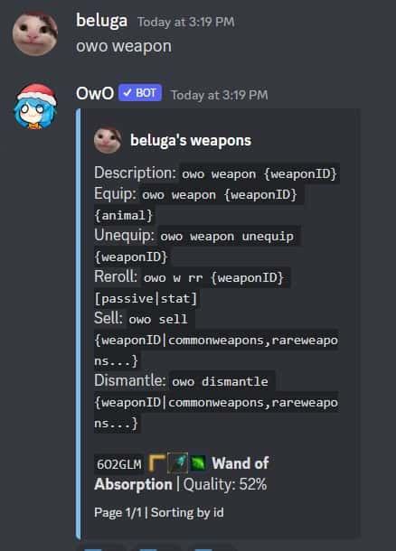 How to Use OwO Discord Bot [OwO Bot Commands] | CyberITHub