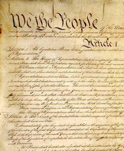 The United States Constitution – Legends of America