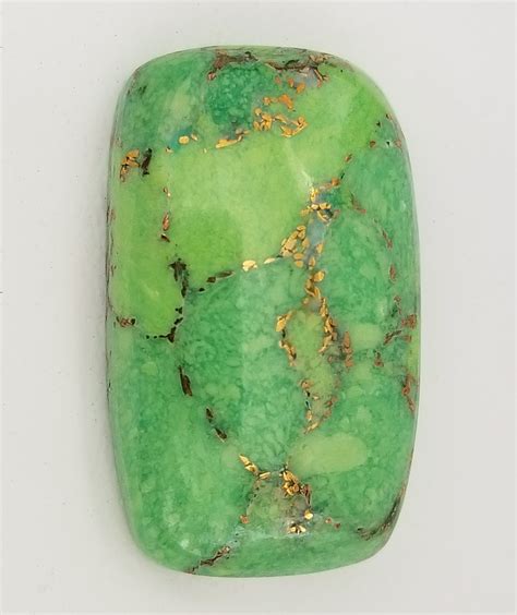 70.75 ct Genuine Mojave Green Copper Turquoise Loose Gemstone | Property Room