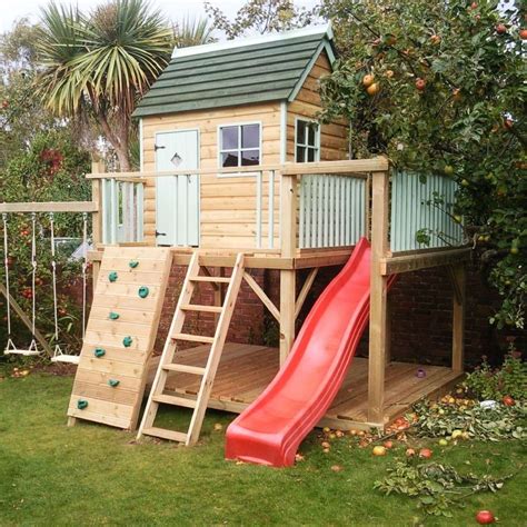 Playhouses image | Forest Adventure Platform playhouse Extra - Modern Design | Play houses ...