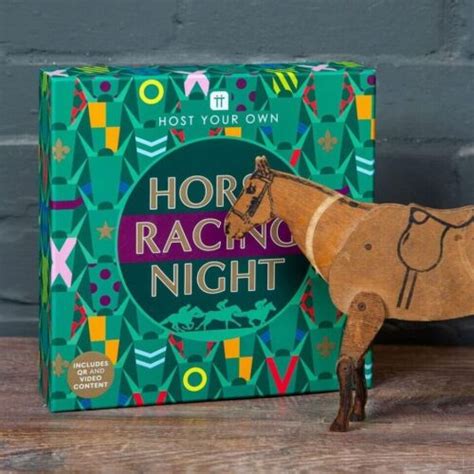 Host Your Own Race Night Game COMPLETE Games Horse Racing 5015766023243 ...