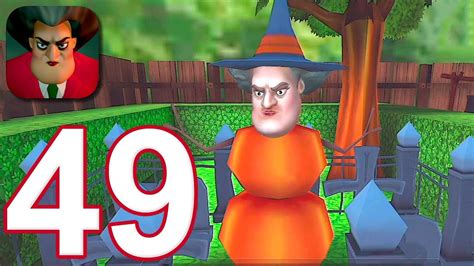 Scary Teacher 3D - Gameplay Walkthrough Part 49 - Halloween Mod - YouTube