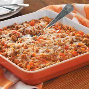 Italian Sausage Rice Casserole Recipe | Taste of Home