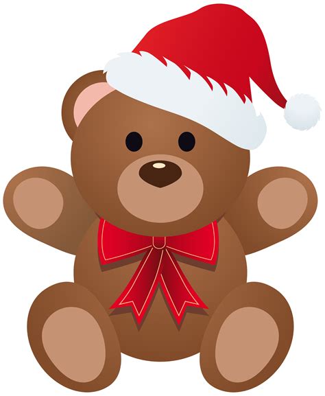 Rudolph Bear Santa Claus Christmas - Christmas Teddy PNG Clipart Image png download - 4105*5000 ...