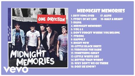 One Direction - Midnight Memories (Full Album) - YouTube