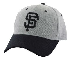 June 12, 2016 San Francisco Giants - Vintage Grey Cap - Stadium ...