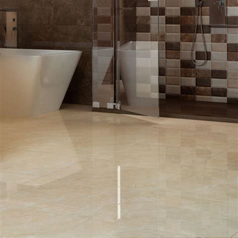 Crystal Cream Floor Tile