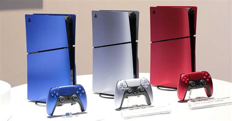 New PlayStation 5 'Slim' faceplates spotted at CES | Eurogamer.net