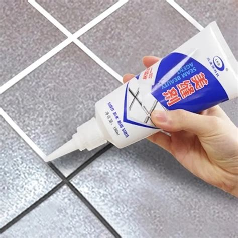 180ml Tile Grout Repair Squeeze Gap repair agent Repair pen Floor Floor Scratches filler Sealant ...