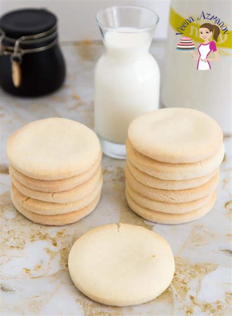 Rice Flour Sugar Cookies - GF - Veena Azmanov Kitchen