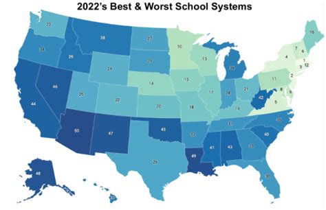 Scholaroo report on 2022's Best & Worst Schools Systems ranks Kentucky ...